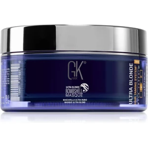 GK Hair Bombshell Masque barvicí maska pro blond vlasy odstín Ultra Blonde 200 g