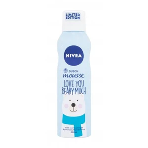 Nivea Shower Mousse Love You Beary Much Limited Edition 200 ml sprchovacia pena pre ženy