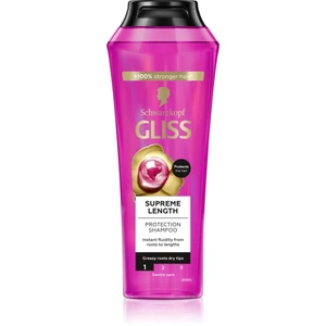 Schwarzkopf Gliss Supreme Length ochranný šampón pre dlhé vlasy 250 ml