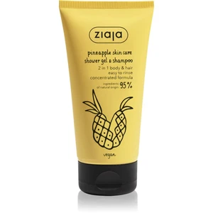 Ziaja Pineapple energizující sprchový gel na tělo a vlasy 160 ml