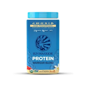 Sunwarrior Protein Blend BIO (Hrachový, konopný proteín a goji) 750 g variant: vanilka