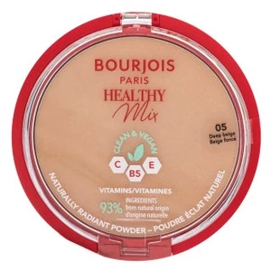 Bourjois Healthy Mix matující pudr pro zářivý vzhled pleti odstín 05 Sand 10 g