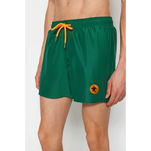 Trendyol Men's Green Men's Short Swimwear Marine Shorts