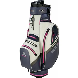 Big Max Aqua Silencio 4 Organizer Steel Blue/Off White/Fuchsia Bolsa de golf