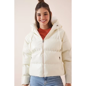 Happiness İstanbul Winter Jacket - Beige - Puffer