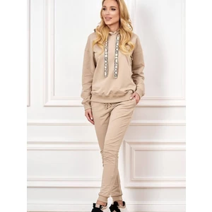 Beige sweatshirt Lalous BL-0442. R65