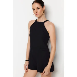 Trendyol Black Mini Woven Jumpsuit