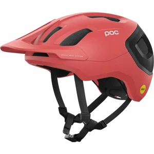 POC Axion Race MIPS Ammolite Coral/Uranium Black Matt 51-54 Cască bicicletă