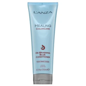 L’ANZA Healing ColorCare De-Brassing Blue Conditioner tónovací kondicionér pro hnědé odstíny 250 ml