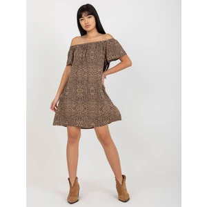 Lady's dress with Spanish neckline Fresh Made - multicolor