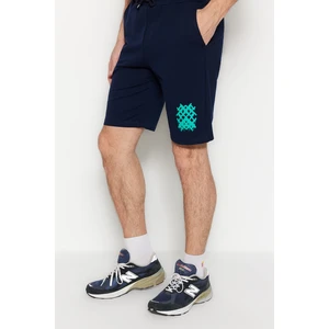 Trendyol Shorts - Dark blue - Normal Waist