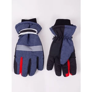 Yoclub Kids's Children'S Winter Ski Gloves REN-0298C-A150 Navy Blue
