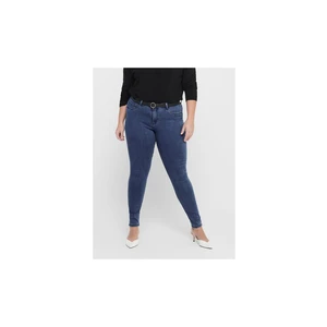 Blue push up skinny fit jeans ONLY CARMAKOMA Thunder