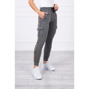 Pants cargo graphite