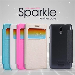 Puzdro Nillkin Sparkle S-View pre Lenovo S586, Black