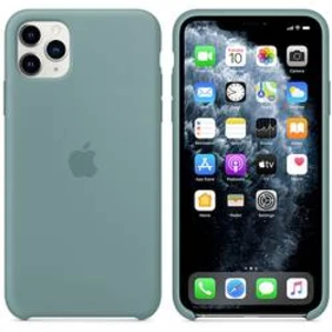 Apple iPhone 11 Pro Max Silicone Case-Cactus