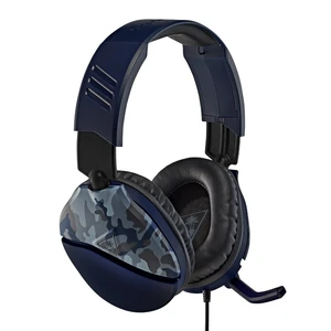 Turtle Beach Recon 70 headset, modrá kamufláž