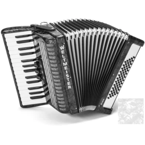 Weltmeister Rubin 30/60/II/3 MT White Piano accordion