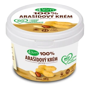 4Slim Arašidový krém jemný 500g