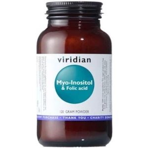 Viridian Myo-Inositol & Folic Acid (Myo-Inositol s kyselinou listovou) 120 g
