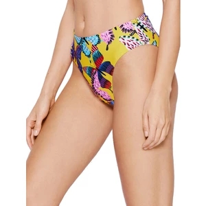 Yellow patterned women's Swimwear Bottoms Desigual Alana I - Women