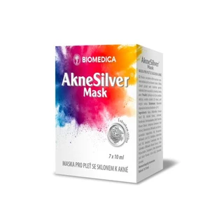 Biomedica AkneSilver Mask čisticí maska pro problematickou pleť, akné 7x10 ml