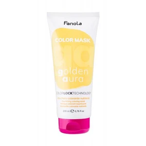 Fanola Color Mask 200 ml barva na vlasy pro ženy Golden Aura na barvené vlasy; na blond vlasy; na všechny typy vlasů