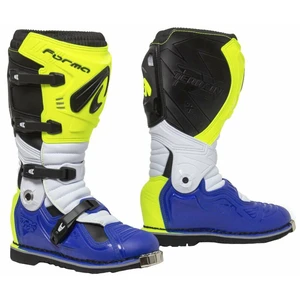 Forma Boots Terrain Evolution TX Fluo/White/Blue 44 Bottes de moto