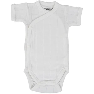 Lodger Romper Tribe Size 68 dětské body s krátkými rukávy Cloud Dancer 1 ks