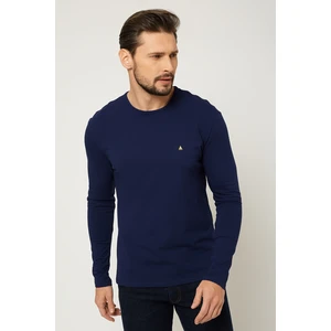 Lumide Man's Blouse LU03 Navy Blue