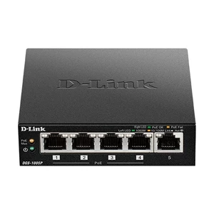 D-Link DGS-1005P 5x10/100/1000 PoE+Switch