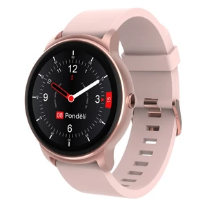 Inteligentné hodinky iGET FIT F60 (84002824) ružové/zlaté inteligentné hodinky • 1,3" IPS displej • dotykové ovládanie + bočné tlačidlo • Bluetooth 5.