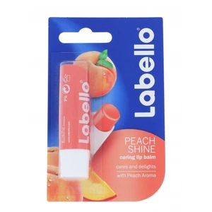 Labello Peach Shine 5,5 ml balzám na rty pro ženy