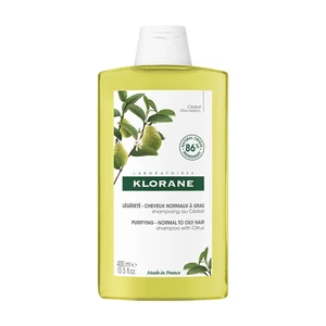 Klorane Cédrat čistiaci šampón pre normálne až mastné vlasy 400 ml
