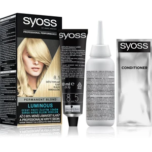 Syoss Color permanentná farba na vlasy odtieň 8-5 Light Ashy Blond