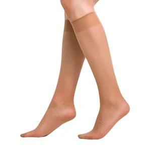 Bellinda <br />
DIE PASST KNEE-HIGHS 20 DEN - Dámske pančuchové matné podkolienky - almond