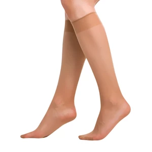 Bellinda <br />
DIE PASST KNEE-HIGHS 20 DEN - Women's tights matte knee-highs - almond