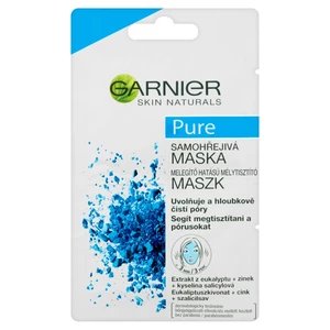 Garnier Pure pleťová maska pre problematickú pleť, akné 2x6 ml