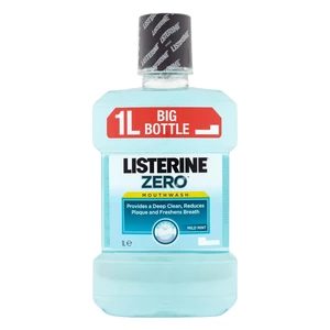 Listerine Ústní voda bez alkoholu Zero - Coolmint Mild Taste 1000 ml