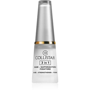 Collistar 3 In 1 Base, Strengthener & Fixer posilující lak na nehty 3 v 1 10 ml