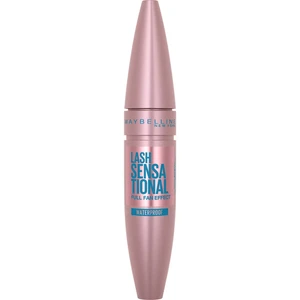 Maybelline Lash Sensational voděodolná řasenka pro prodloužení, natočení a objem odstín Black 9,4 ml