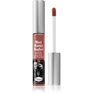 theBalm Meet Matt(e) Hughes dlhotrvajúci tekutý rúž odtieň Committed 7.4 ml