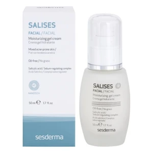 Sesderma Salises hydratačný gélový krém pre mastnú pleť so sklonom k akné 50 ml