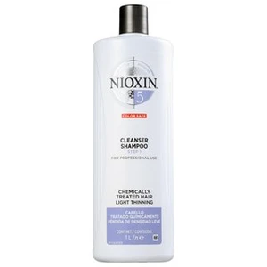 Nioxin System 5 Color Safe Cleanser Shampoo čistiaci šampón pre farbené rednúce vlasy 1000 ml