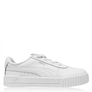 Puma Carina Leather Infant Girls Trainers