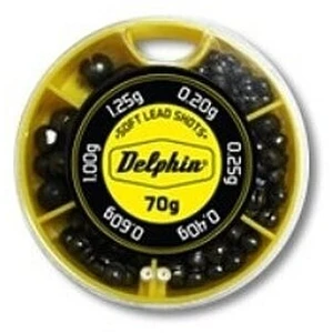 Delphin Soft Lead Shots (Yellow Box) 70g/0,2-1,25g