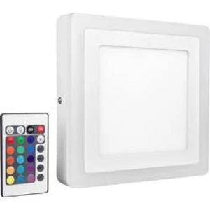 LED nástenné svetlo LEDVANCE LED COLOR WHITE SQ 200MM 19W LEDV 4058075227576, 19 W, N/A, biela