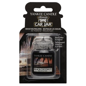 Yankee Candle Black Coconut vůně do auta závěsná