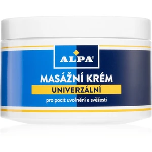 Alpa Massage masážní krém pro uvolnění svalstva a pocit svěžesti 250 ml