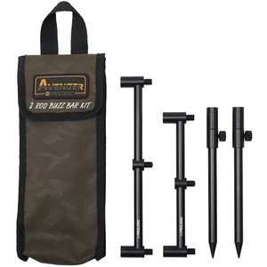 Prologic set vidliček a hrazd Avenger Rod Buzz Bar Kits & Carrycase 2 20-34cm